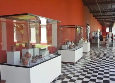 view of the anthropological museum in lima